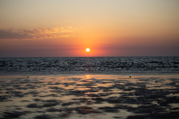 Atardecer en la ría