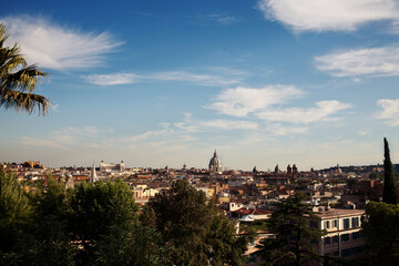 Fototapeta na wymiar panorama of rome