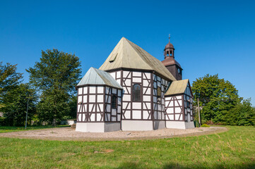 Church of Our Lady of Perpetual Help in Boguszyce, Lower Silesian Voivodeship, Poland