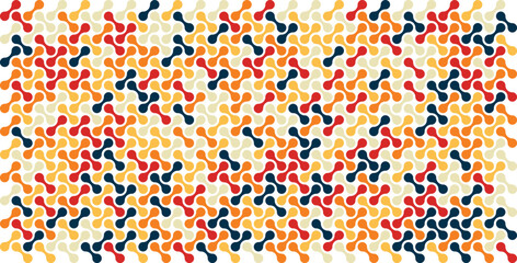 Amazing metaballs seamless pattern wallpaper design. Best for backdrop & textile printing.