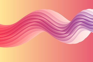 abstract background with waves