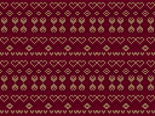 Geometric knitted seamless pattern. Fashion fabric pattern design for clothing, sweater, ornament, carpet, scarf apparel vivid tapestry blanket cotton yarn tribal