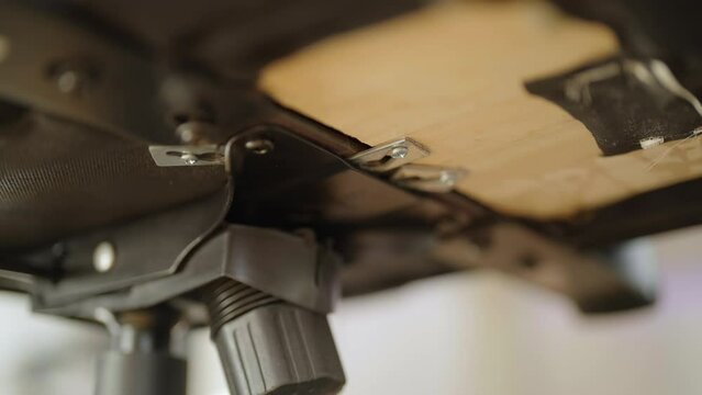 Gaming chair broken armrest from under the seat quick fix 4K