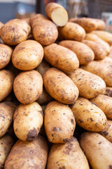 potatoes on the market 