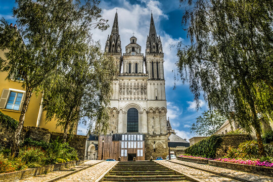 Angers cathedral, Loire