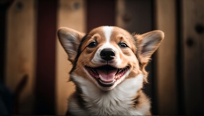 Cute Smiling Dog 