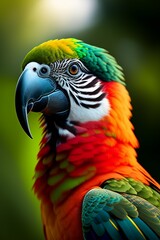 Fototapeta premium Parrot, generative AI