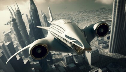 Futuristic Plane Design - The Future Of Air Travel