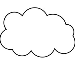 Transparent Cloud Line 