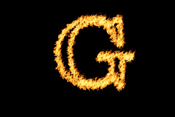 炎のアルファベット