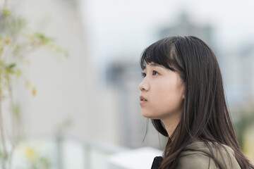 日本人10代の女の子