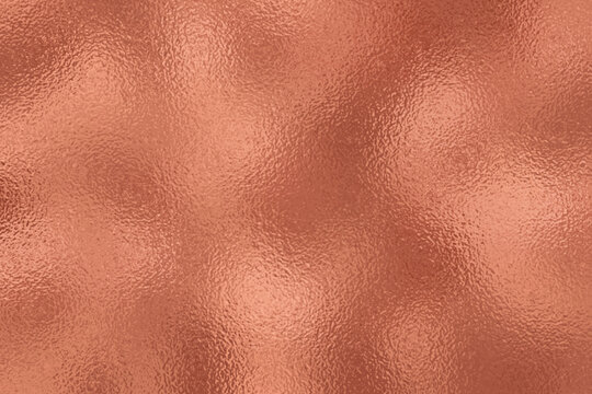 Shiny copper foil leaf texture vector illustration for print artworks