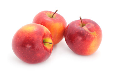  Fresh red apples.