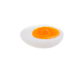 boiled egg isolated on transparent png