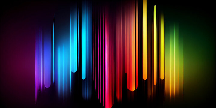 Abstract Background Colorful Lines