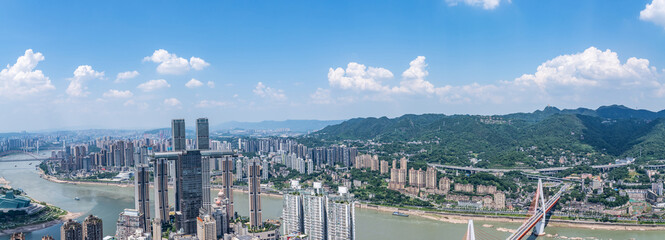 Obraz premium Panorama of Chongqing City Scenery, China