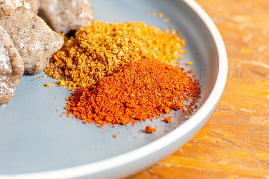 pepper spices in a bowl