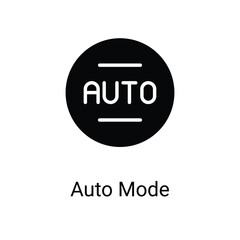 auto mode Icons design stock illustration.