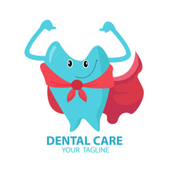 super teeth health logo dental care