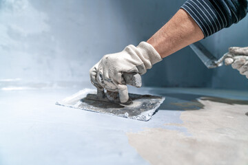 waterproofing of the bathroom floor in a new building