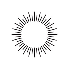 Hand drawn circles sketch. Rounds scribble line circles. Doodle circular logo design elements. Vector illustrations