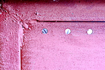 Old metal surfaces covered with rust and paint residue. Rust patterns as base and background.