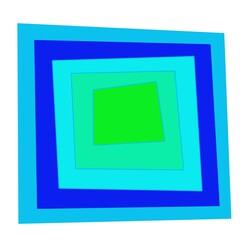 blue frame