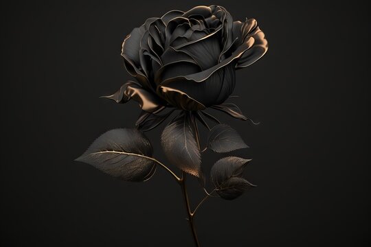 Premium Photo  Black rose flower close up dark roses background