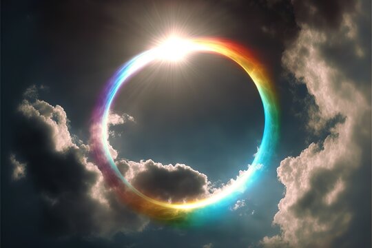 Circular Rainbow Images – Browse 424 Stock Photos, Vectors, and