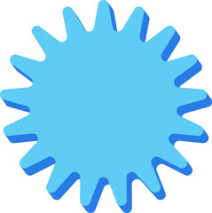 Retro Geometric Shape Vector