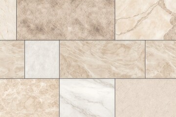 Background of ceramic wall tiles, floor tiles, and beige marble texture with high resolution Italian granite stone texture for interior and exterior home decoration. Generative AI