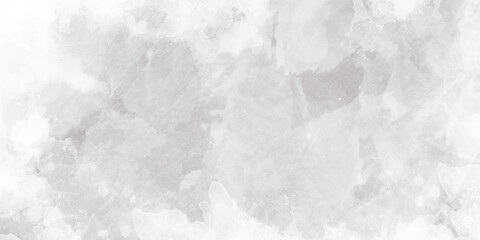 White or grey hand-drawn and grunge Watercolor marbled painting texture, Paint leaks and ombre effects white or grey paper texture, grey and white grain texture marbled painting Chalkboard.