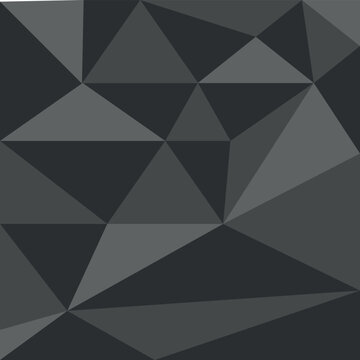 Triangular abstract background in grayscale.