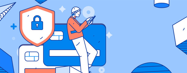 Internet finance and wealth management investment flat vector concept operation hand drawn illustration
