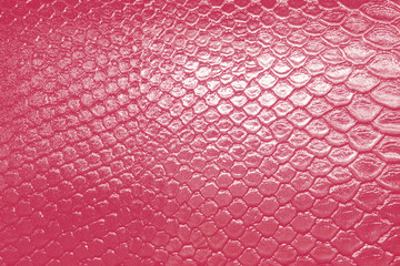 Light pink snake skin reptile leather texture close up