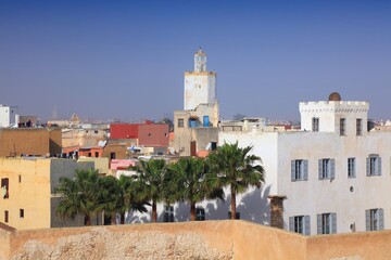 El Jadida town skyline in Morocco