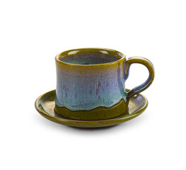 Black Coffee mug isolated on white background