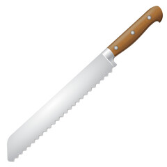 bread Knife vector Object Illustration