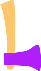 Purple axe