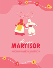 happy martisor social media feed design