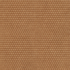 Brown cardboard texture with many dots pattern. Eco style background. 