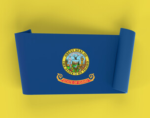  Idaho Ribbon Banner