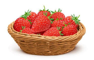 いちご 苺 イラスト リアル いちご狩り