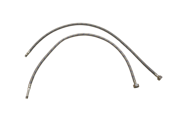 flexible metal hoses for the faucet,Reinforced metal hoses with flexible connection to the faucet isolated