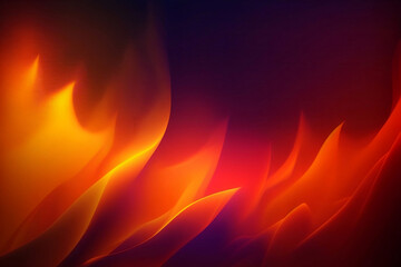 Abstract flame grainy gradient background, Generative AI

