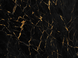 Black and gold marble texture design for cover book or brochure, poster, wallpaper background or...