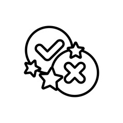 quiz and question simple icon