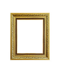 old antique gold frame - 571627948
