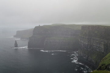 Landscape of the Cliffs of Moher, Ireland
