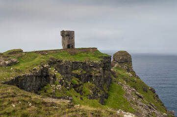 Fototapeta na wymiar Landscape of the Cliffs of Moher, Ireland